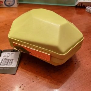 Herve Leger Geometric Leather Minaudiere Clutch NT